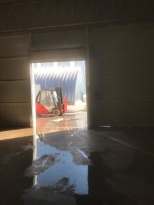 Hızlı PVC Giyotin Branda Kapı